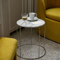 &Tradition Wire Stool Marble Top VP11