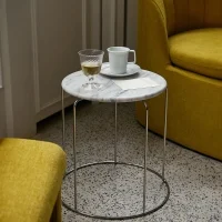 &Tradition Wire Stool Marble Top VP11