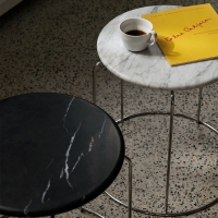 &Tradition Wire Stool Marble Top VP11