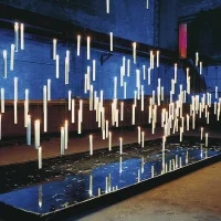 Ingo Maurer Fly Candle Fly! lampada a sospensione