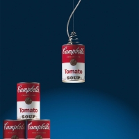 Ingo Maurer Canned Light lampada a sospensione e parete