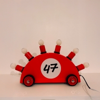 Memphis Superrari edizione limitata lampada da tavolo