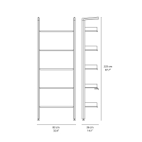 &Tradition Rombe Full Bay libreria modulare