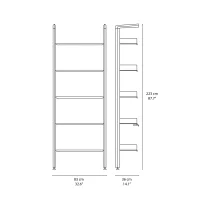 &Tradition Rombe Full Bay modular shelving system