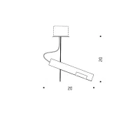 Ingo Maurer Zuuk ceiling lamp Ingo Maurer Zuuk ceiling lamp