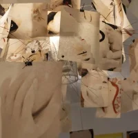 Ingo Maurer Zettel'Z Laughing Buddha suspension lamp Limited Edition