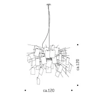 Ingo Maurer Zettel'Z A5 suspension lamp