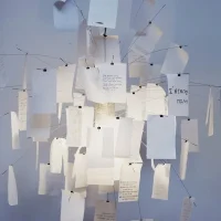 Ingo Maurer Zettel'Z A5 suspension lamp