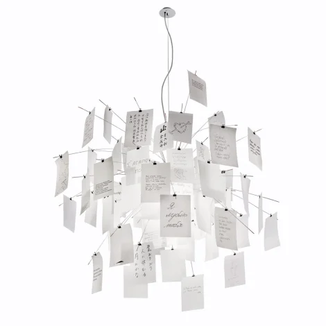 Ingo Maurer Zettel'Z A5 suspension lamp