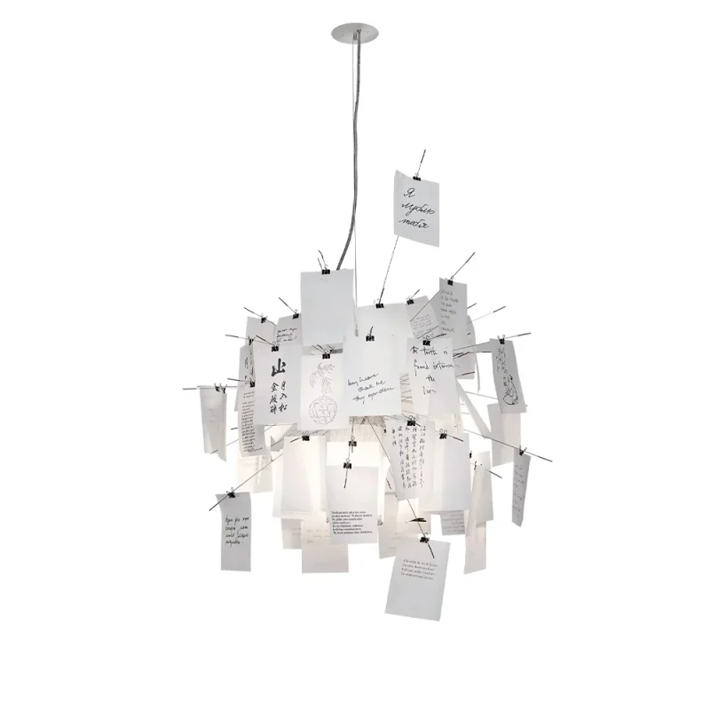 Ingo Maurer Zettel'Z A6 suspension lamp