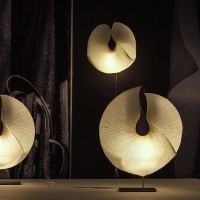 Ingo Maurer The Mamo Nouchies Yoruba Rose lampada da terra