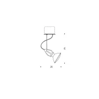 Ingo Maurer Spock ceiling lamp Ingo Maurer Spock ceiling lamp