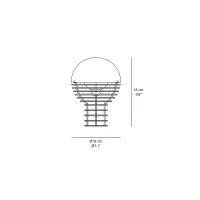 Verpan Wire Portable lampada a batteria