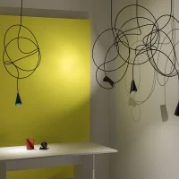 Ingo Maurer Signature suspension lamp