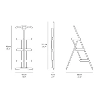 Kartell Tiramisù folding step ladder Kartell Tiramisù folding step ladder