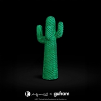 Gufram appendiabiti Andy's Cactus Limited Edition 1/99 di Andy Warhol