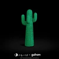 Gufram appendiabiti Andy's Cactus Limited Edition 1/99 di Andy Warhol