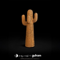 Gufram appendiabiti Andy's Cactus Limited Edition 1/99 di Andy Warhol