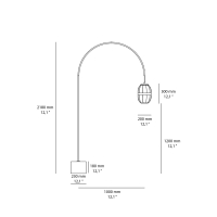 Aromas Pull floor lamp