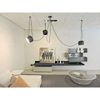 Flos AIM x 3 Punti Luce LED Lampada Sospensione Soffitto