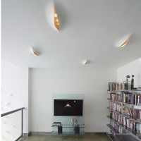 Ingo Maurer Schlitz Up LED lampada da soffitto ad incasso