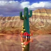 Gufram Guframini Shroom Cactus miniature in limited edition