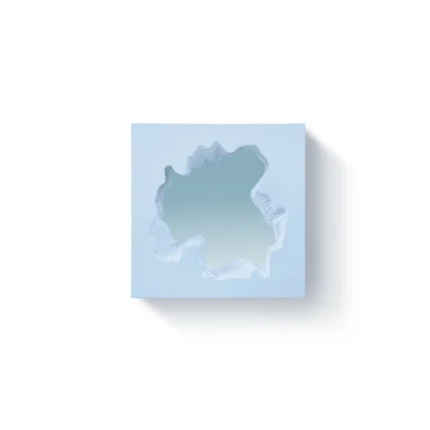 Gufram Broken Mirror Square blue edition specchio edizione limitata