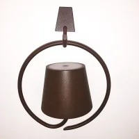 Ai Lati POLDINA Corten Lampada da Parete Applique LED con