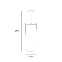 Alessi Birillo toilet brush Alessi Birillo toilet brush