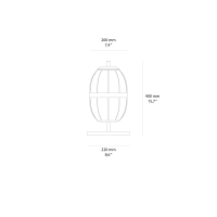 Aromas Pull table lamp