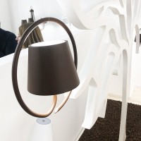 Ai Lati POLDINA Grigio Scuro Lampada a Sospensione LED