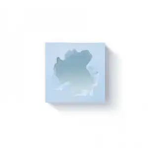 Gufram Broken Mirror Square blue edition specchio edizione limitata