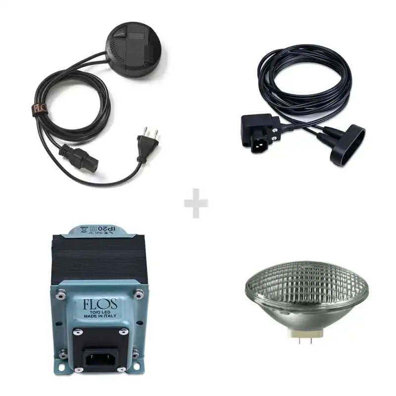 Flos kit trasformazione lampada Toio da alogena a led