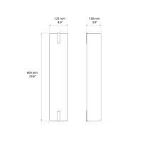 Astro Lighting Elba 600 bi-emission wall lamp