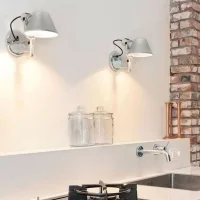 Artemide Tolomeo micro lampada E14 da parete