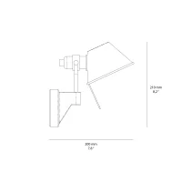 Artemide Tolomeo micro lampada E14 da parete