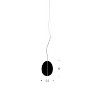 Ingo Maurer Reality suspension lamp