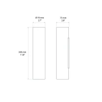 Astro Lighting Yuma 300 led lampada da parete a biemissione