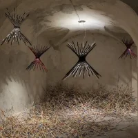 Ingo Maurer Pic-A-Stic lampada a sospensione