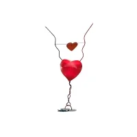 Ingo Maurer One From The Heart lampada da tavolo