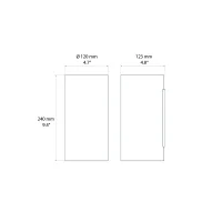 Astro Lighting Yuma 240 led bi-emission wall lamp