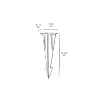 Bot Lighting Stake for Marbellapole