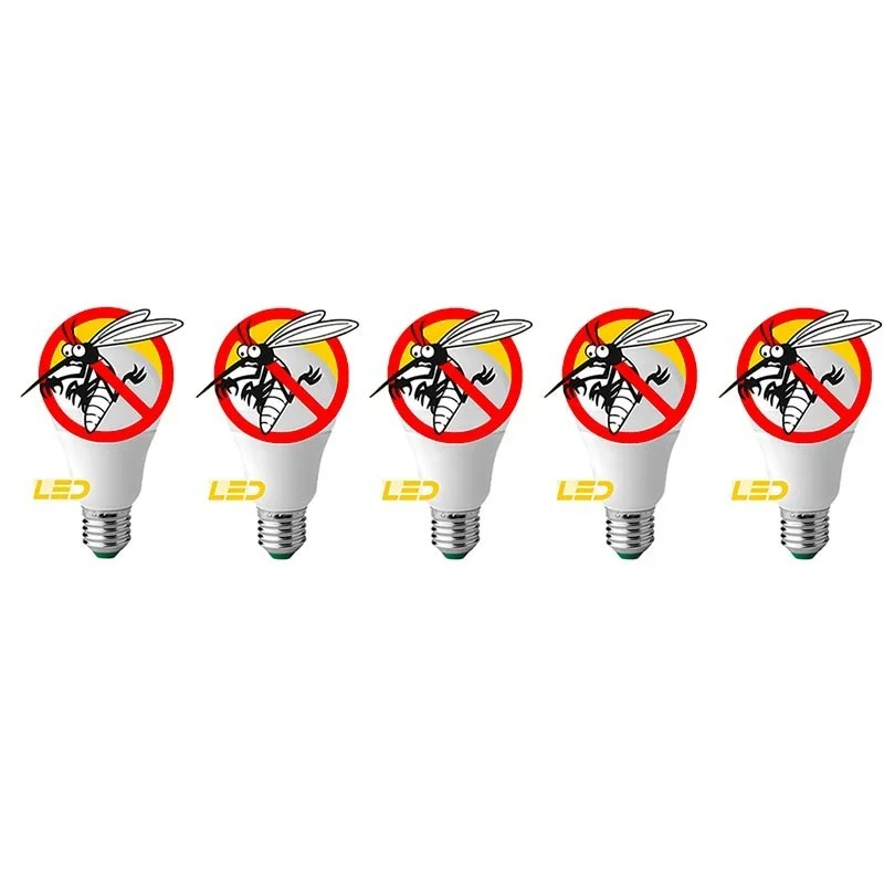 Bot Lighting Shot Anti-mosquito Insect LED Bulb A60 E27 8.3W Bot Lighting Shot Anti-mosquito Insect LED Bulb A60 E27 8.3W