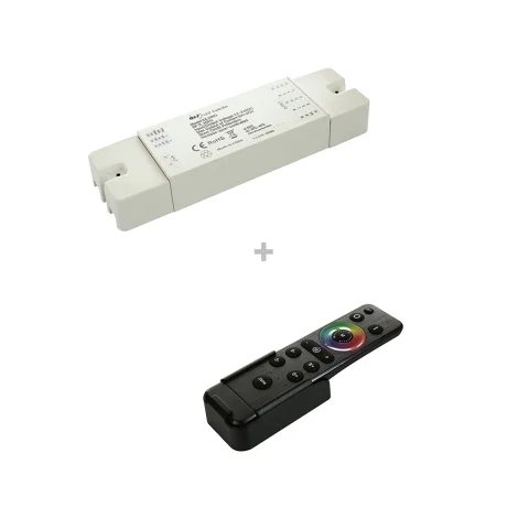 QLT kit RGB radiocomando+centralina ricevitore 12-24V