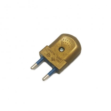Lampo Presa Spina 10A 2P Poli 250V Maschio Connettore di