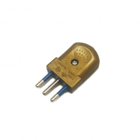 Lampo Presa Spina 10A 2P+T Poli 250V Maschio Connettore di