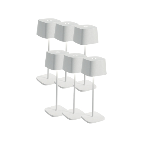 Zafferano kit Ofelia box 6 lampade portatili led