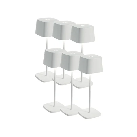 Zafferano kit Ofelia box 6 lampade portatili led