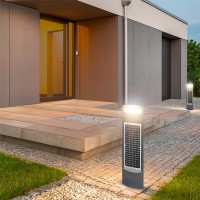 Bot Lighting Shot Yuma 20 Paletto Led Solare Da Giardino 20W