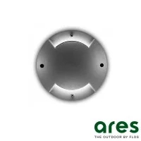 Ares Petra Faretto Da Incasso Ghiera Antracite Biemissione di